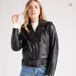 100% leather jacket
